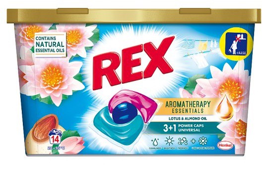 Rex Power Caps 14ks LotusUni | Prací prostředky - Prací gely, tablety a mýdla Rex Power Caps 14ks LotusUni | Prací prostředky - Prací gely, tablety a mýdla